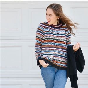 Loft striped sweater